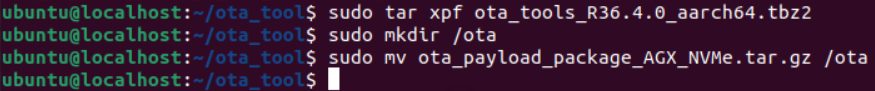 OTA Setup on Jetson