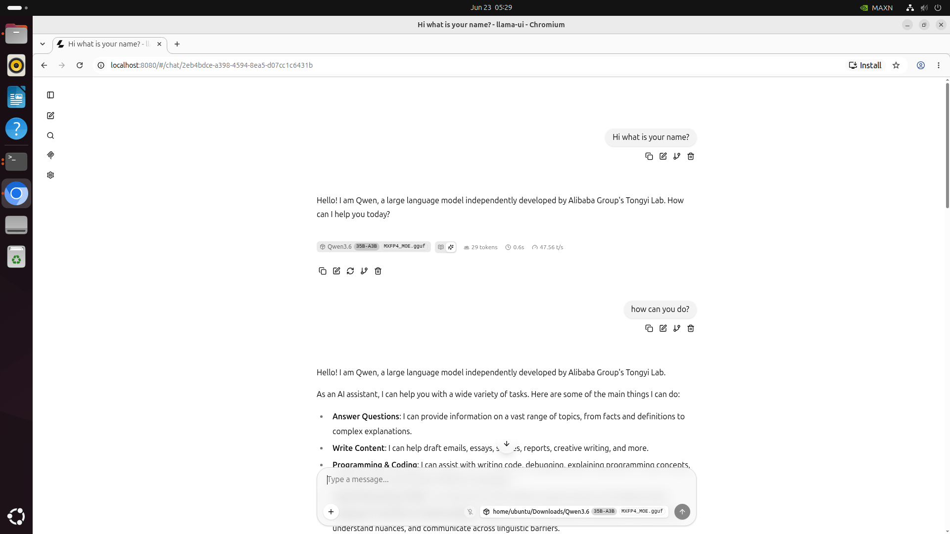 Web UI