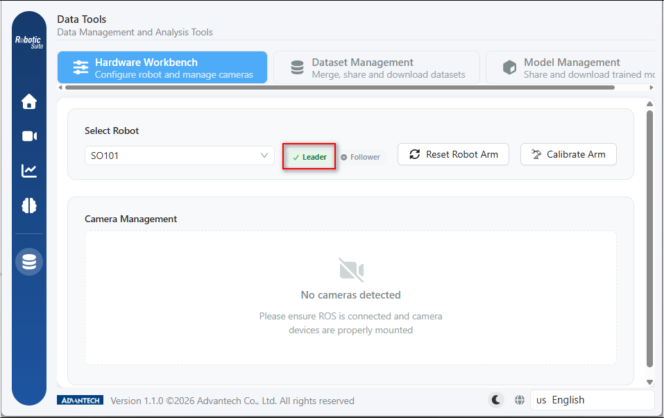 The status markers following Leader detection