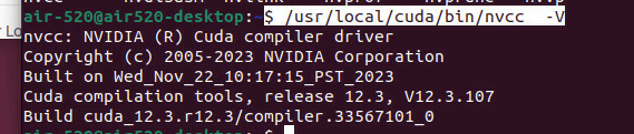 CUDA Installation