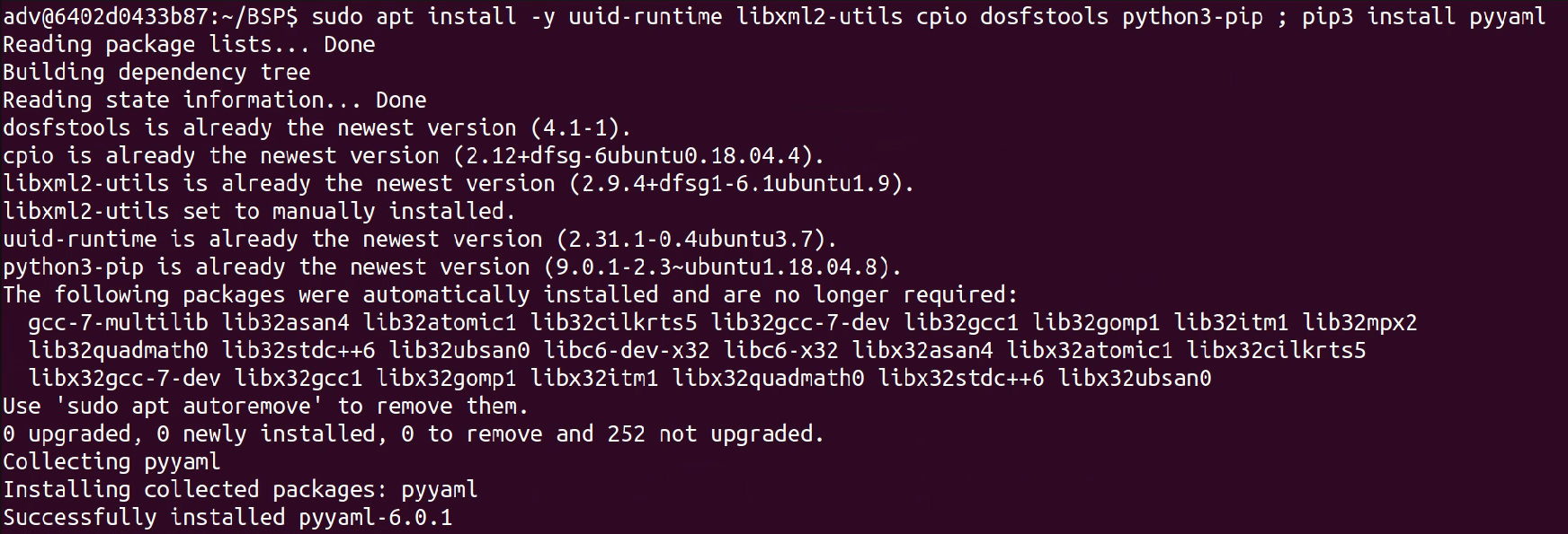 Install Dependencies